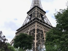 Parc du Champ de Mars, Paris, Frankreich 